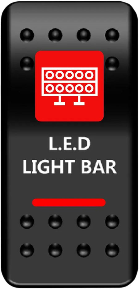 MOOSE Racing switch rocker lightbar rd | Femon Parts