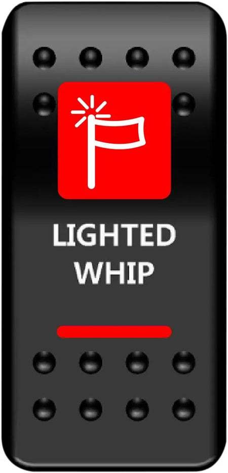 MOOSE Racing switch rocker ligtwhip-rd