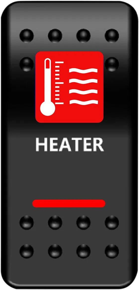 MOOSE Racing switch rocker heater-red rood