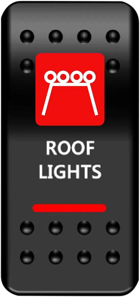 MOOSE Racing switch rocker roof lt-red rood
