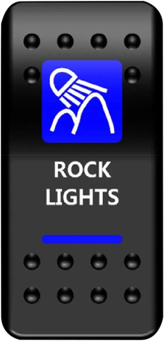 MOOSE Racing switch rock lights-blue blauw