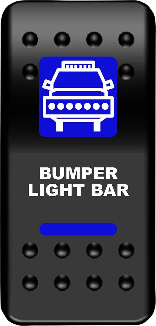 MOOSE Racing switch rkr bmpr lghtbr bu | Femon Parts
