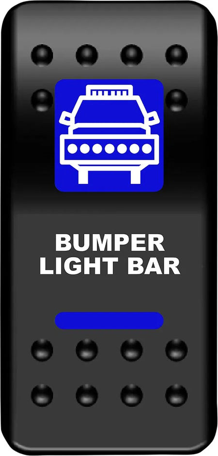 MOOSE Racing switch rkr bmpr lghtbr bu | Femon Parts