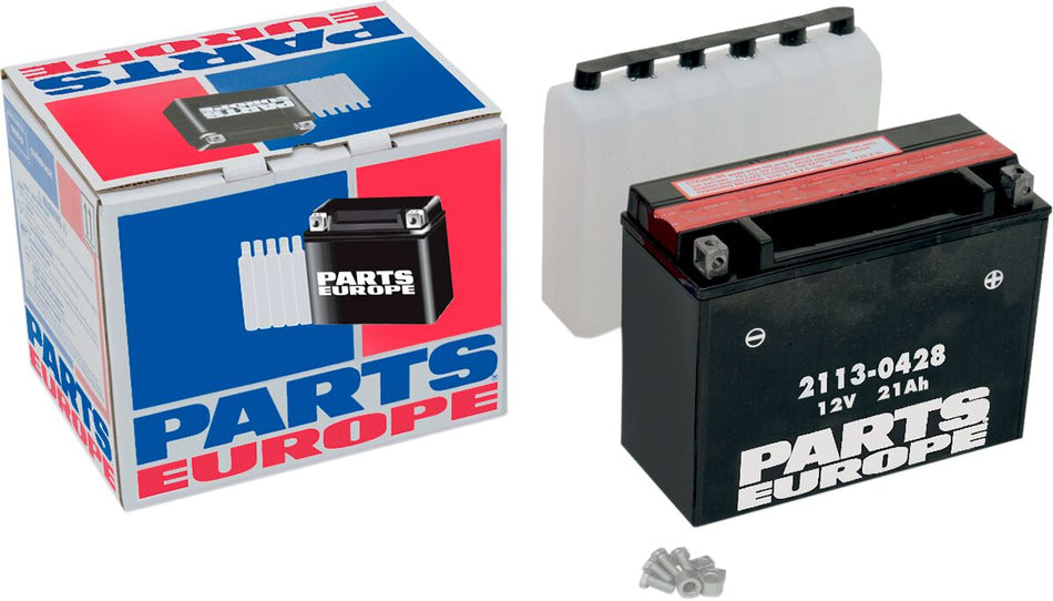 Parts Europe High-Performance AGM onderhoudsvrije accu YTX24HL-BS