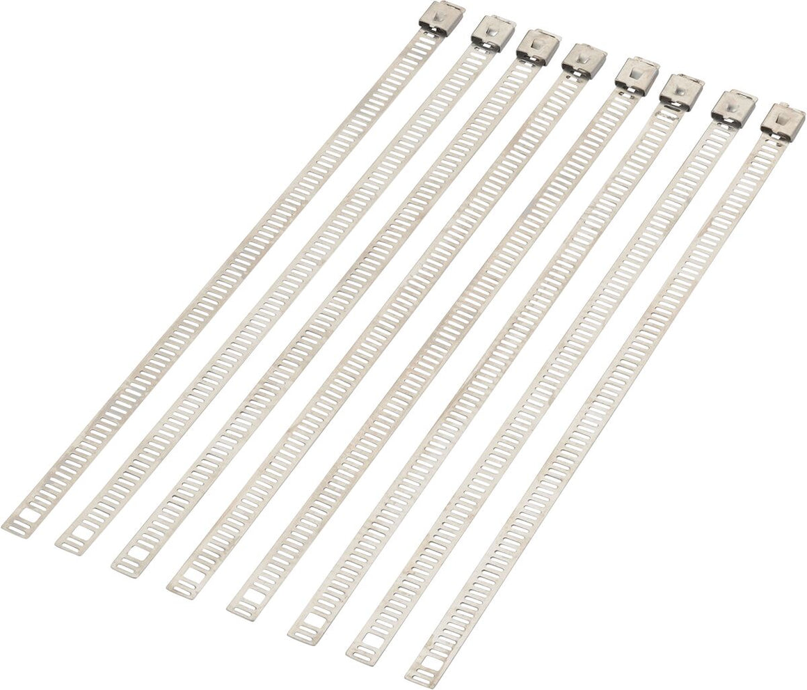 MOOSE Racing cable tie silver 8 8pk zilver | Femon Parts