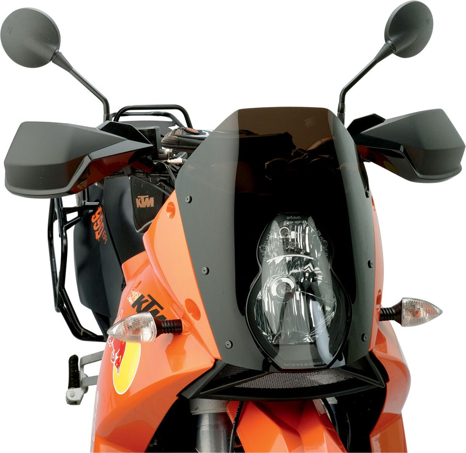 MOOSE Racing Adventure windshield-oem street type zwart - Ktm (2004-2013) | Femon Parts