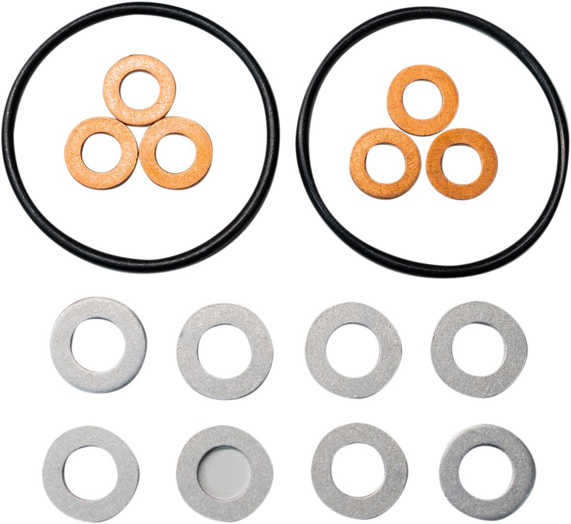 MOOSE Racing bevestigingsset zwart - Honda (2002-2026) | Femon Parts