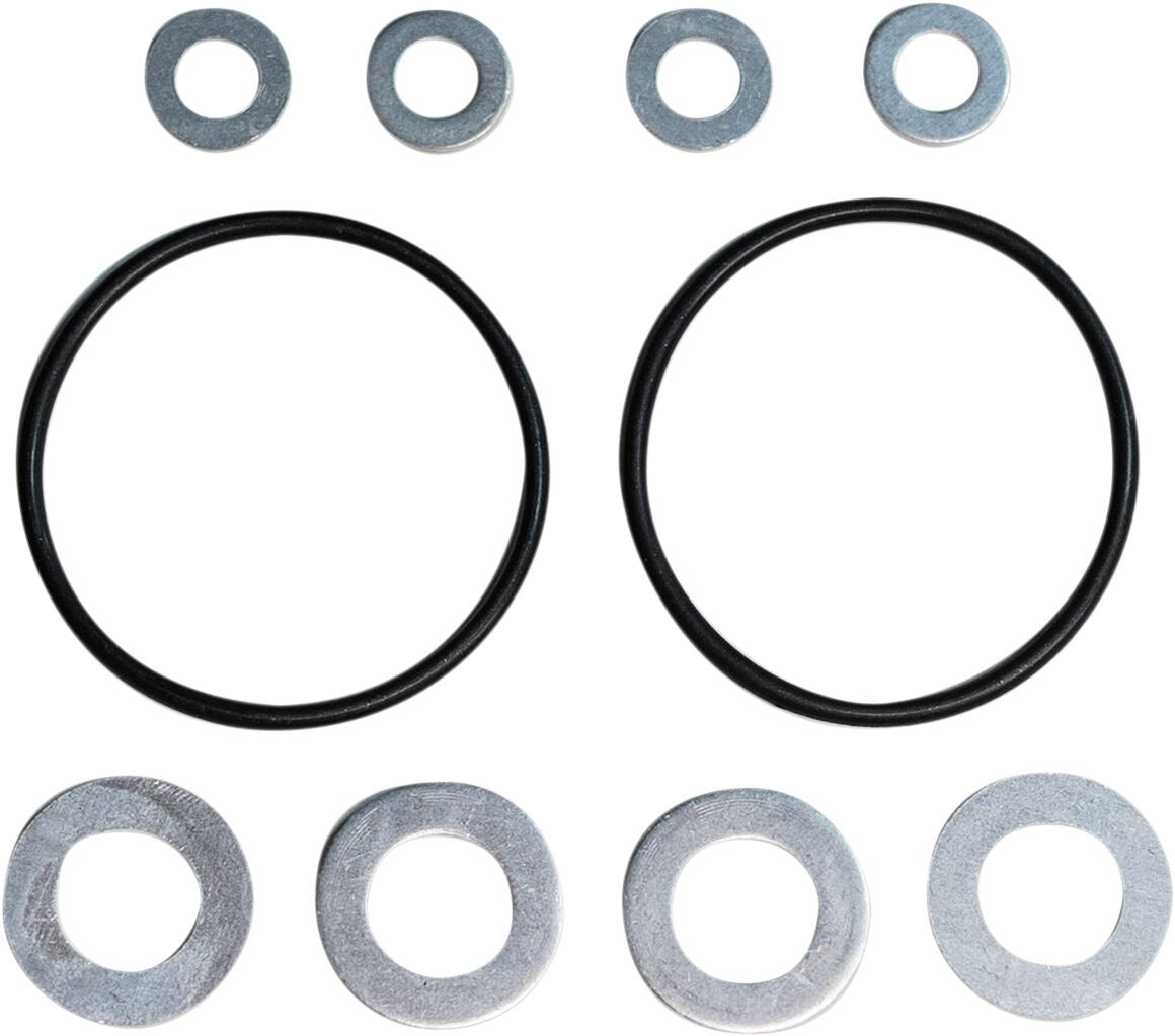 MOOSE Racing bevestigingsset zwart - Kawasaki (2004-2026) | Femon Parts