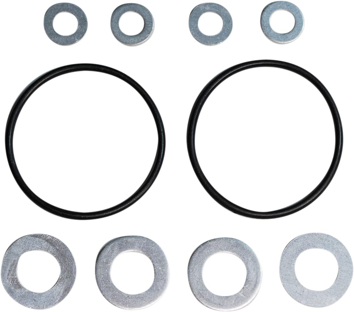 MOOSE Racing bevestigingsset zwart - Kawasaki (2004-2026) | Femon Parts