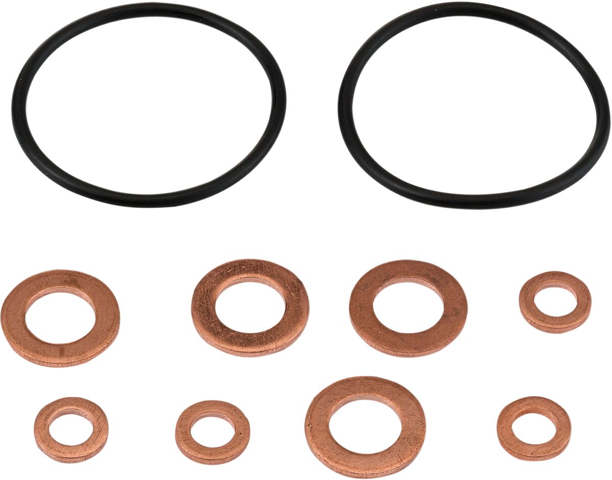 MOOSE Racing bevestigingsset zwart - Kawasaki (2016-2026) | Femon Parts
