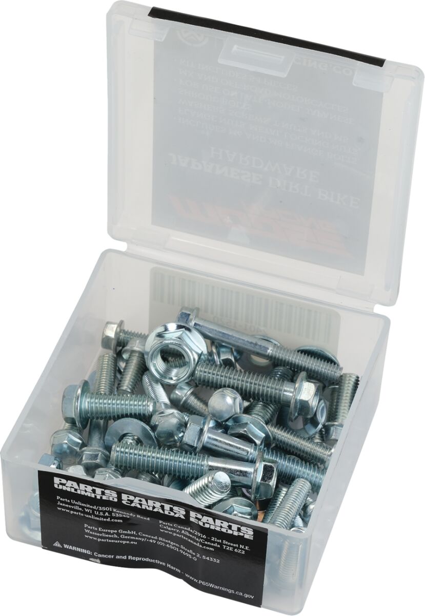 MOOSE Racing bevestigingsset zilver - Yamaha WR-250 F / WR-450 F e.a. (2000-2026) | Femon Parts