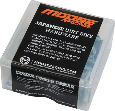 MOOSE Racing bevestigingsset zilver - Yamaha WR-250 F / WR-450 F e.a. (2000-2026) | Femon Parts