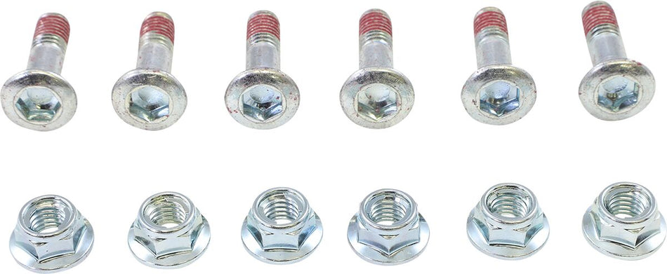 MOOSE Racing bevestigingsset zilver - Yamaha WR-250 F / WR-450 F e.a. (2000-2025) | Femon Parts