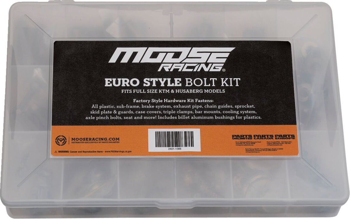 MOOSE Racing bevestigingsset grijs - Ktm (2000-2026) | Femon Parts