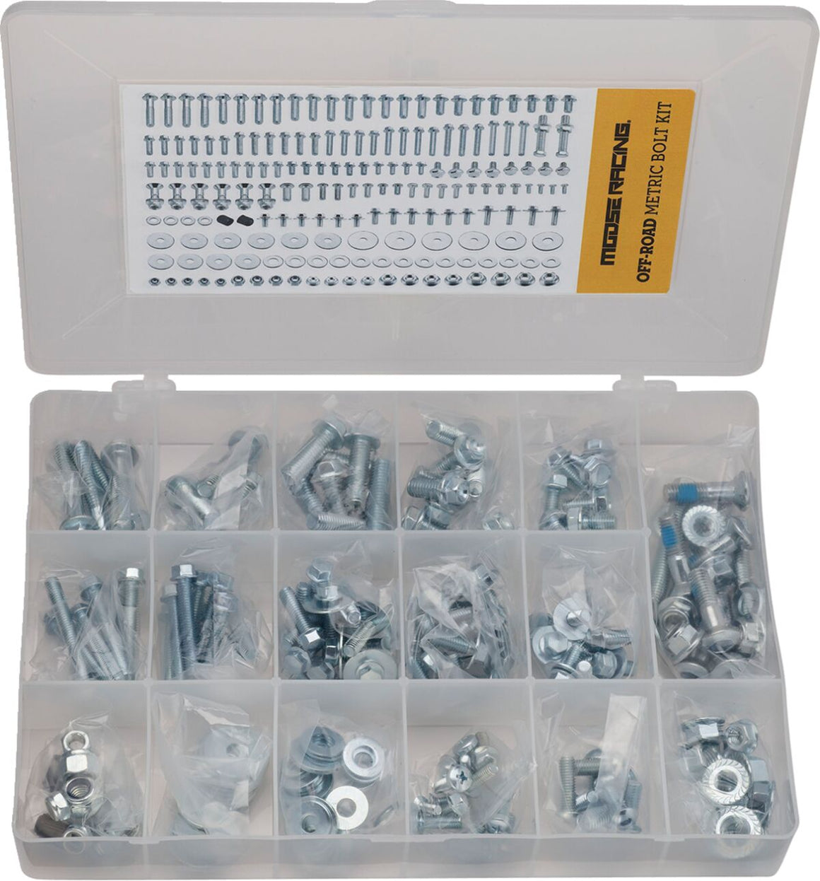 MOOSE Racing bevestigingsset grijs - Yamaha WR-250 F / WR-450 F e.a. (2000-2026) | Femon Parts