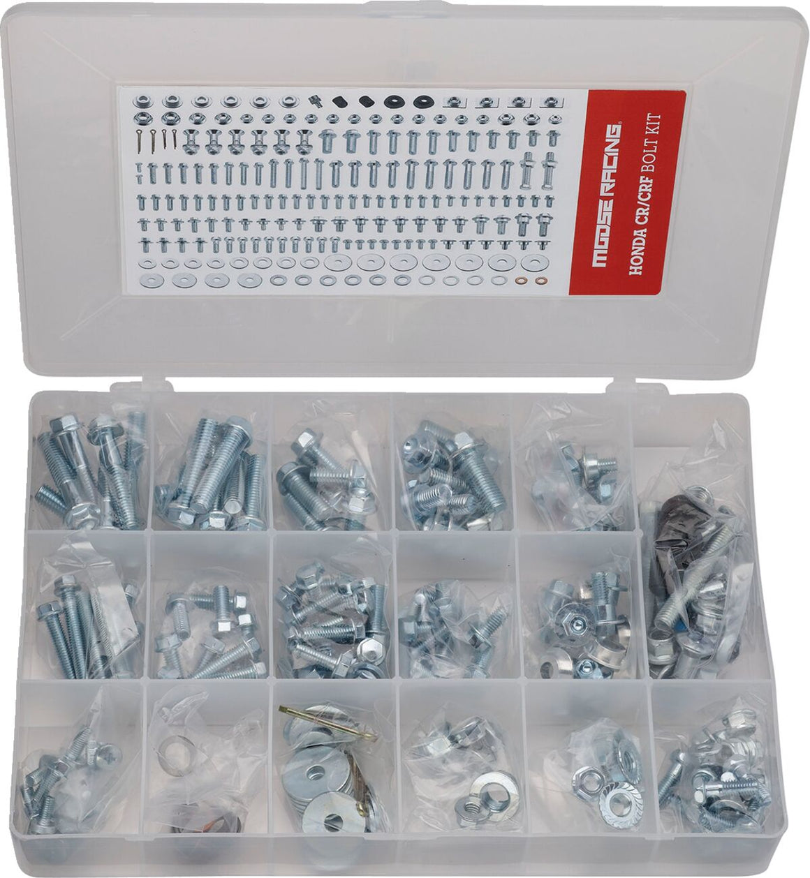 MOOSE Racing bevestigingsset grijs - Honda (2000-2026) | Femon Parts