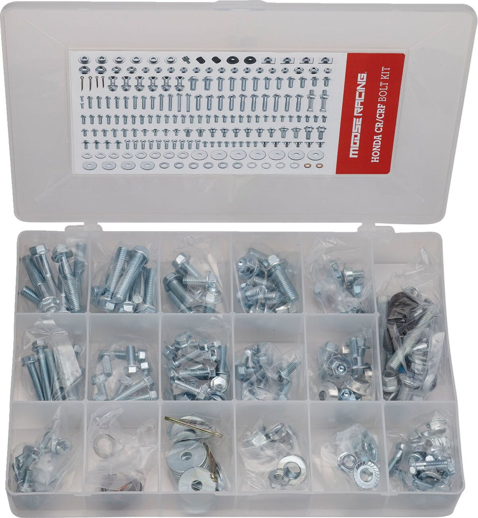 MOOSE Racing bevestigingsset grijs - Honda (2000-2026) | Femon Parts