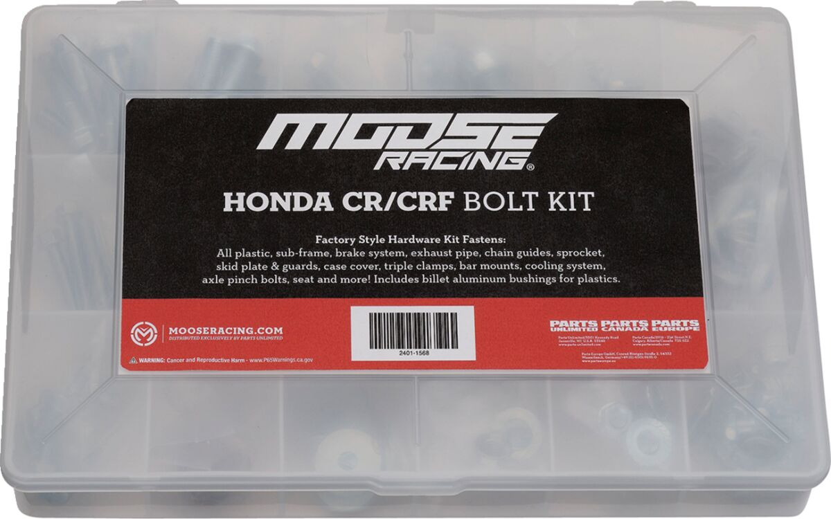 MOOSE Racing bevestigingsset grijs - Honda (2000-2026) | Femon Parts