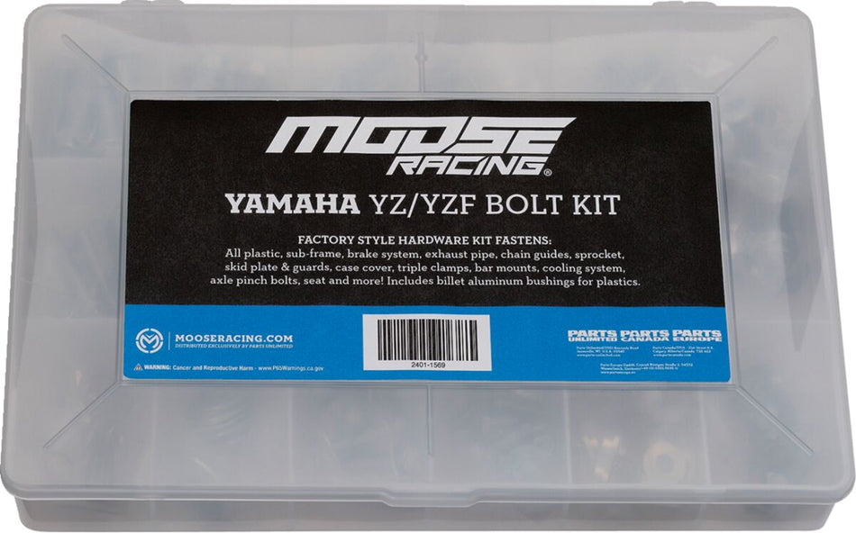 MOOSE Racing bevestigingsset grijs - Yamaha WR-250 F / WR-450 F e.a. (2000-2026) | Femon Parts