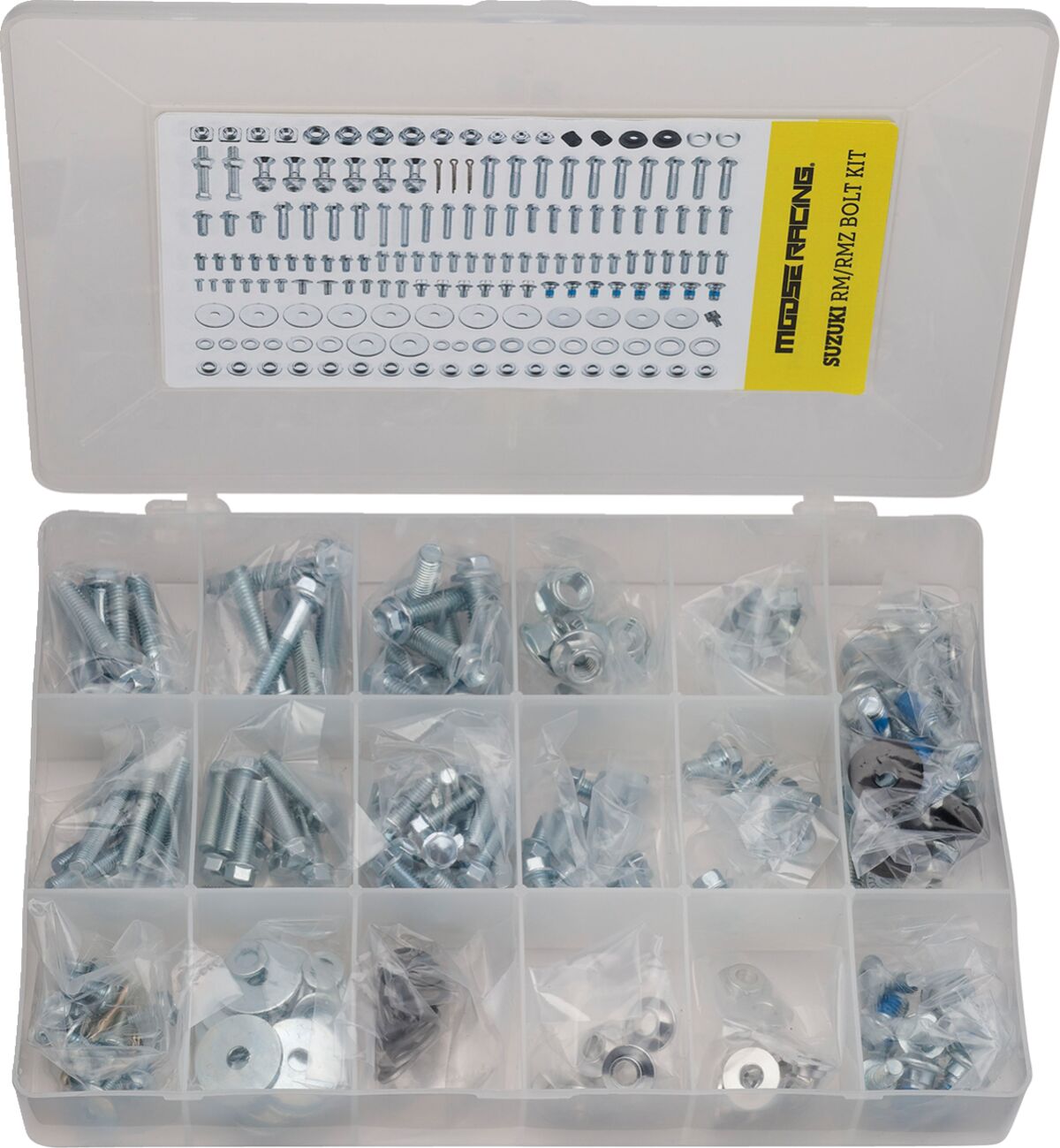 MOOSE Racing bevestigingsset grijs - Suzuki (2000-2026) | Femon Parts