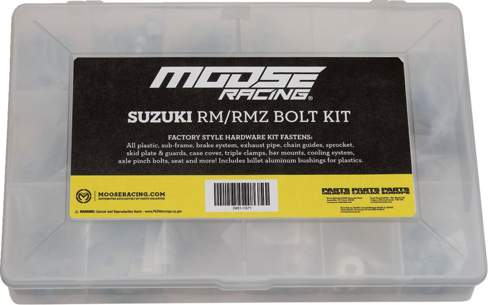 MOOSE Racing bevestigingsset grijs - Suzuki (2000-2026) | Femon Parts