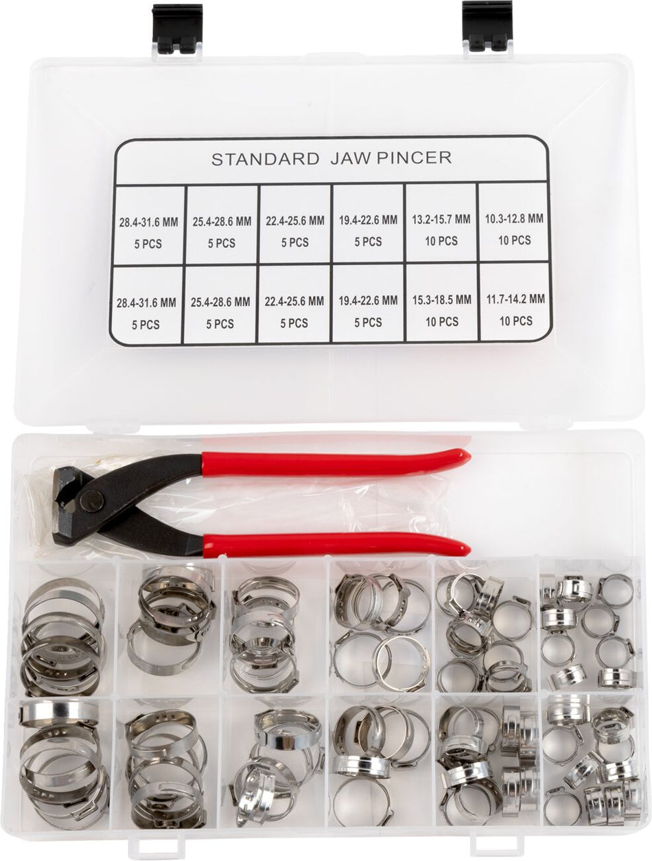MOOSE Racing bevestigingsset assortiment zilver | Femon Parts