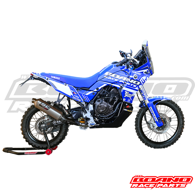 BOANO stickerkit Race Parts, blauw - Yamaha Ténéré 700 (2019-2024)