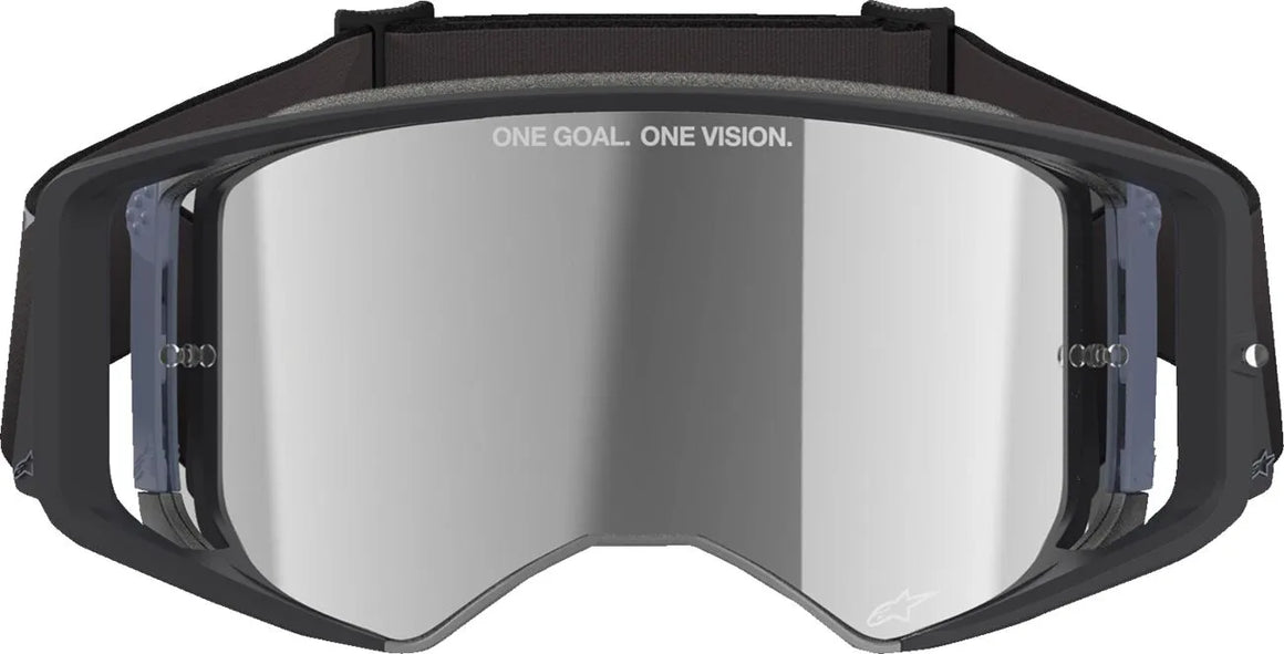Alpinestars Crossbril Supertech Corp Black/Grey Mirror-Silver