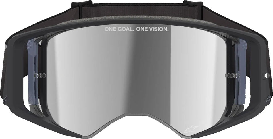 Alpinestars Crossbril Supertech Corp Black/Grey Mirror-Silver