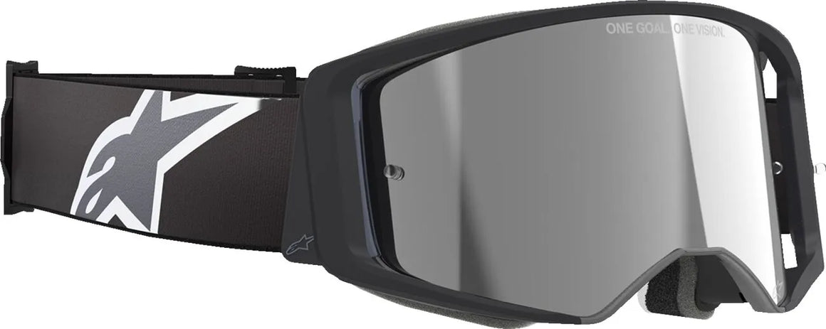 Alpinestars Crossbril Supertech Corp Black/Grey Mirror-Silver