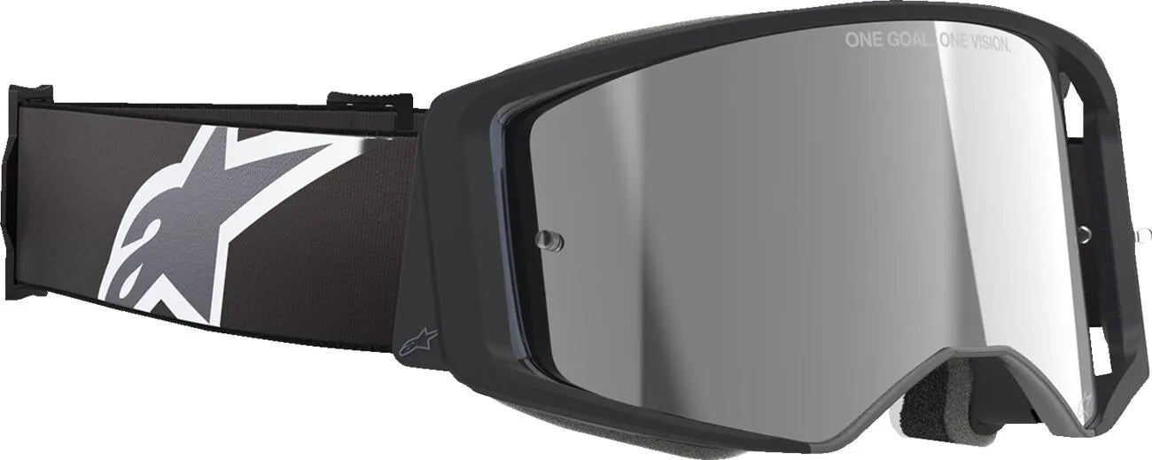 Alpinestars Crossbril Supertech Corp Black/Grey Mirror-Silver