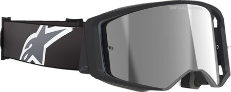 Alpinestars Crossbril Supertech Corp Black/Grey Mirror-Silver