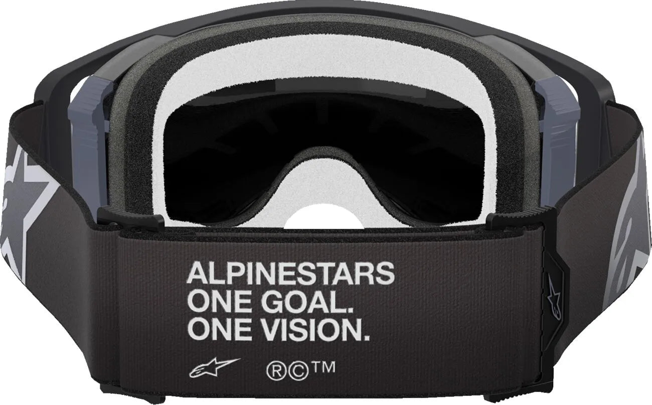 Alpinestars Crossbril Supertech Corp Black/Grey Mirror-Silver