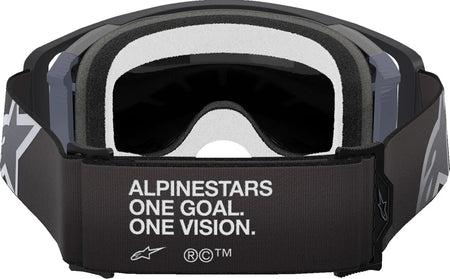 Alpinestars Crossbril Supertech Corp Black/Grey Mirror-Silver