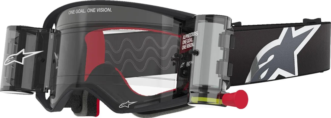 Alpinestars Crossbril Supertech Corp Black/Grey Clear Roll-Off