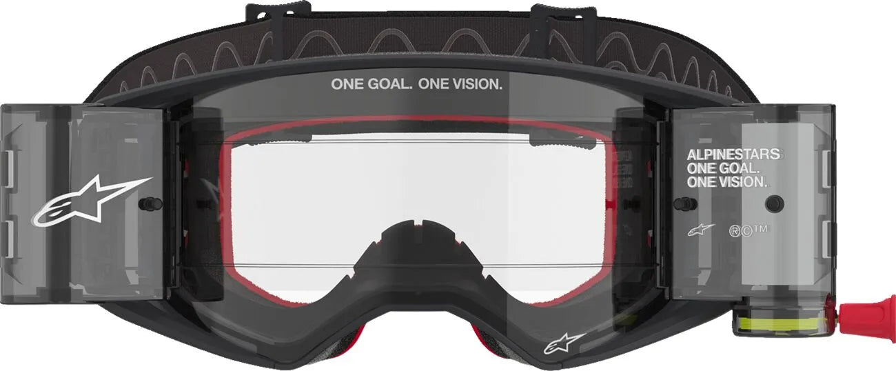 Alpinestars Crossbril Supertech Corp Black/Grey Clear Roll-Off