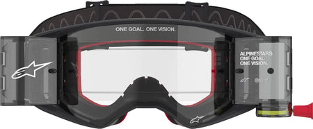 Alpinestars Crossbril Supertech Corp Black/Grey Clear Roll-Off