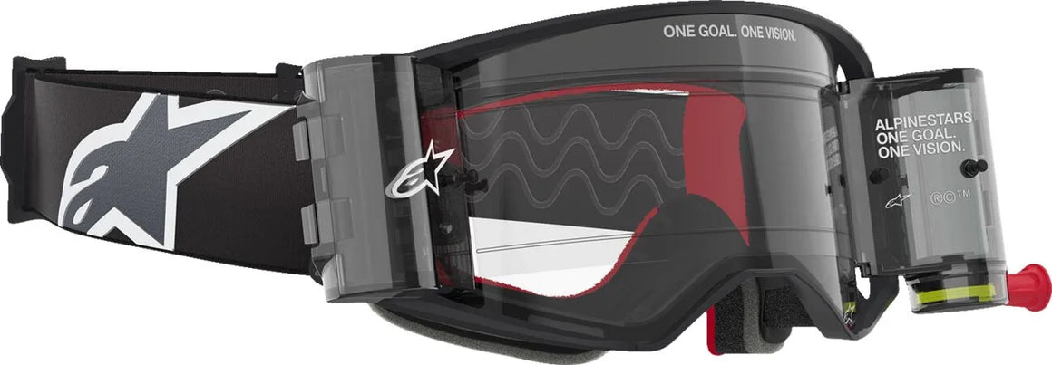 Alpinestars Crossbril Supertech Corp Black/Grey Clear Roll-Off