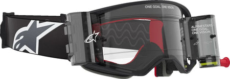 Alpinestars Crossbril Supertech Corp Black/Grey Clear Roll-Off