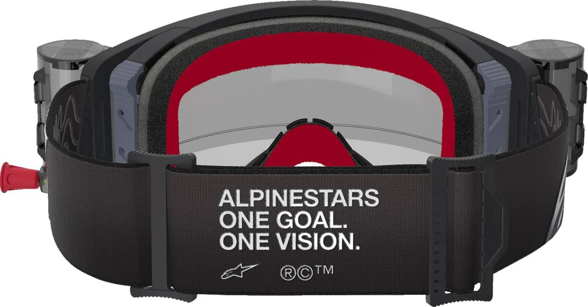 Alpinestars Crossbril Supertech Corp Black/Grey Clear Roll-Off