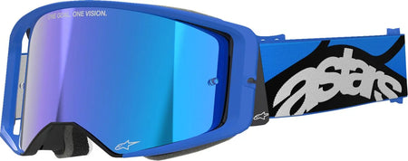Alpinestars Crossbril Supertech Stream Blue Mirror-Blue