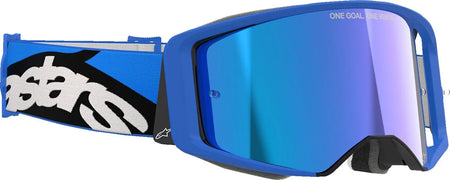 Alpinestars Crossbril Supertech Stream Blue Mirror-Blue