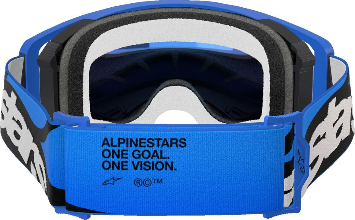 Alpinestars Crossbril Supertech Stream Blue Mirror-Blue