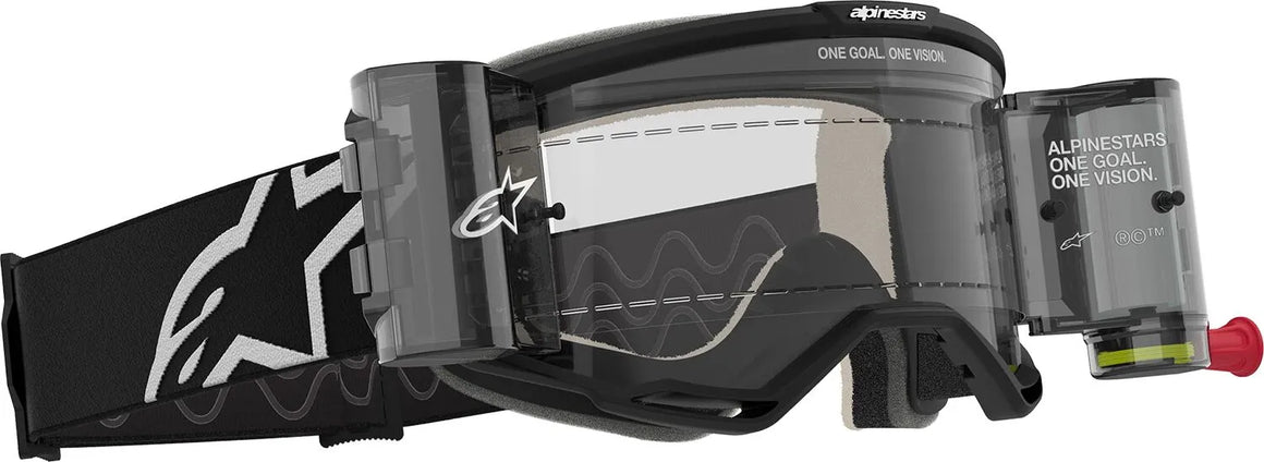 Alpinestars Crossbril Vision 5 Corp Black Clear Roll-Off