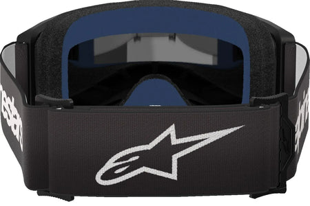 Alpinestars Crossbril Vision 3 Wordmark Black Mirror-Silver
