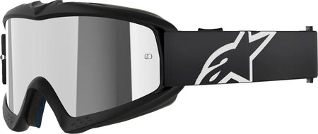 Alpinestars Crossbril Youth Vision Corp Black Mirror-Silver