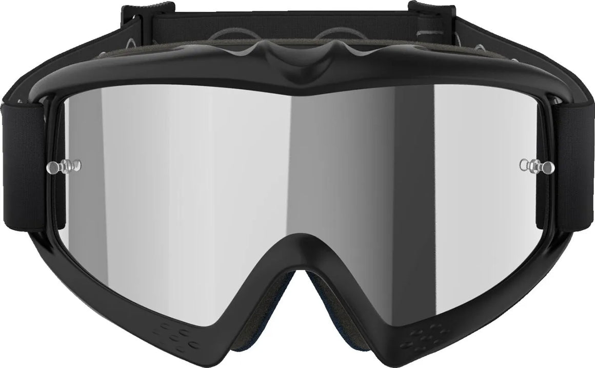 Alpinestars Crossbril Youth Vision Corp Black Mirror-Silver