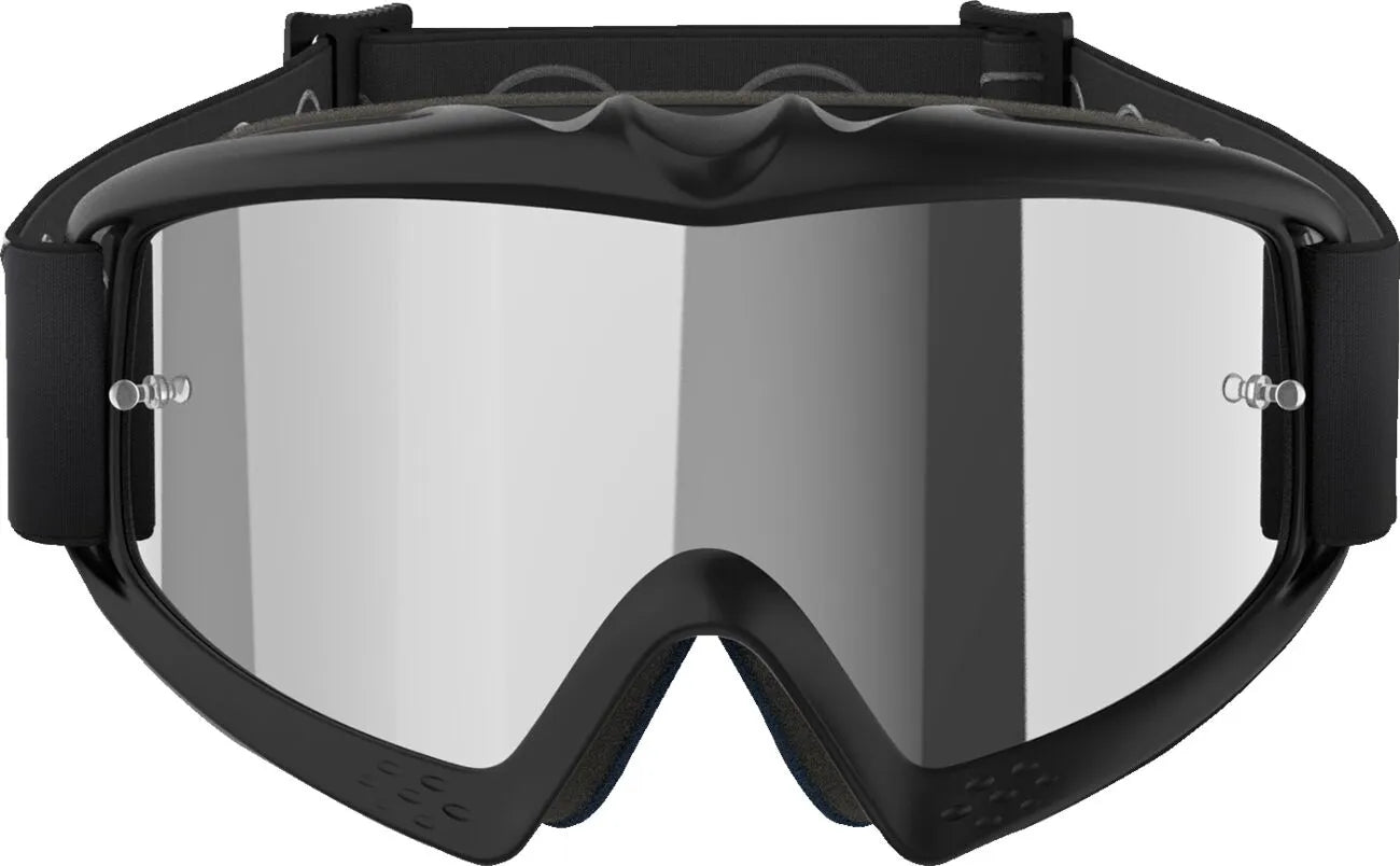 Alpinestars Crossbril Youth Vision Corp Black Mirror-Silver