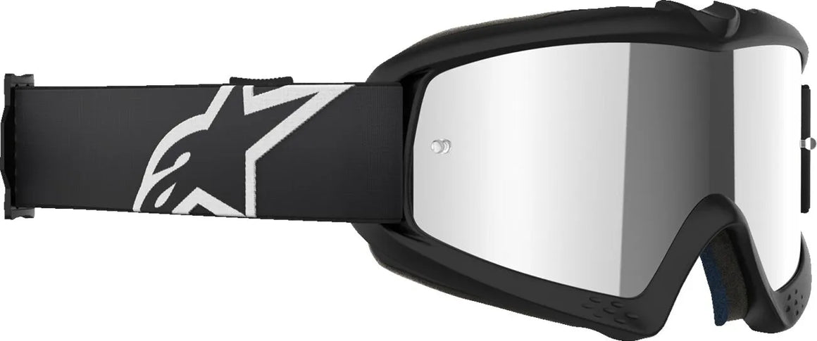 Alpinestars Crossbril Youth Vision Corp Black Mirror-Silver