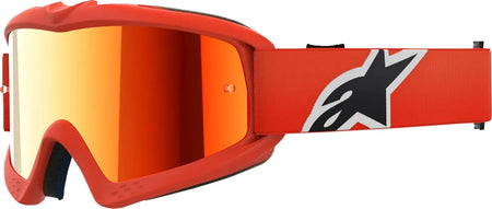 Alpinestars Crossbril Youth Vision Corp Orange Mirror-Red